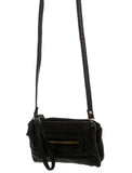 The Classical Three Way Wristlet Crossbody - Black - Ampere Creations