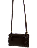 The Classical Three Way Wristlet Crossbody - Chocolate - Ampere Creations