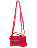 The Classical Three Way Wristlet Crossbody - Coral - Ampere Creations