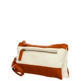 Gameday Wristlet Crossbody - Brown/White