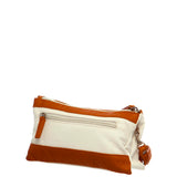 Gameday Wristlet Crossbody - Brown/White