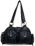 The Cody Satchel - Dark Blue - Ampere Creations