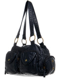 The Cody Satchel - Dark Blue - Ampere Creations