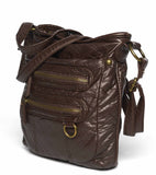 The Willa Crossbody - Chocolate Brown - Ampere Creations