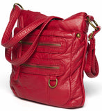 The Willa Crossbody - Red - Ampere Creations