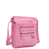 The Willa Crossbody - Bubble Gum Pink