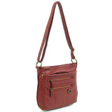 The Willa Crossbody - Burgundy - Ampere Creations