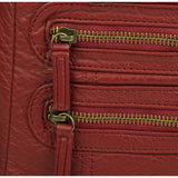 The Willa Crossbody - Burgundy - Ampere Creations