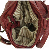 The Willa Crossbody - Burgundy - Ampere Creations