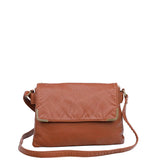 Paige Crossbody - Brown - Ampere Creations