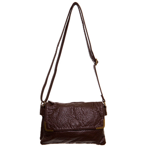 Paige Crossbody - Chocolate Brown - Ampere Creations