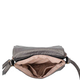 Paige Crossbody - Dark Silver - Ampere Creations