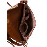 Paige Crossbody - Light Brown - Ampere Creations