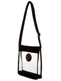 Stadium Approved Vinyl Clear Mini Box Tote - Fler de Lis