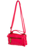 The Chloe Three Way Wristlet Crossbody - Coral