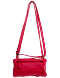 The Tara Three Way Wristlet Crossbody - Coral