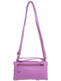 The Tara Three Way Wristlet Crossbody - Light Purple