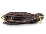 The Janey Jane Wallet Crossbody - Chocolate Brown