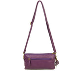 The Anita Three Way Crossbody Wristlet - Purple - Ampere Creations