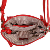 The Anita Three Way Crossbody Wristlet - Red - Ampere Creations