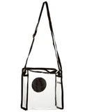 Stadium Approved Vinyl Clear Crossbody Bag - Arch Angel Wings