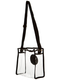 Stadium Approved Vinyl Clear Crossbody Bag - Arch Angel Wings