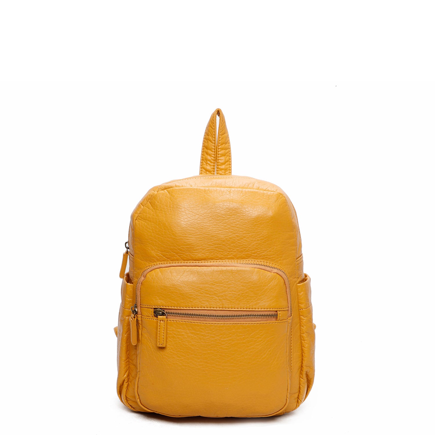 Amazon.com: LaGaksta Bria Convertible Leather Backpack Purse - Casual  Travel Shoulder Bag (Mustard Yellow) : Clothing, Shoes & Jewelry