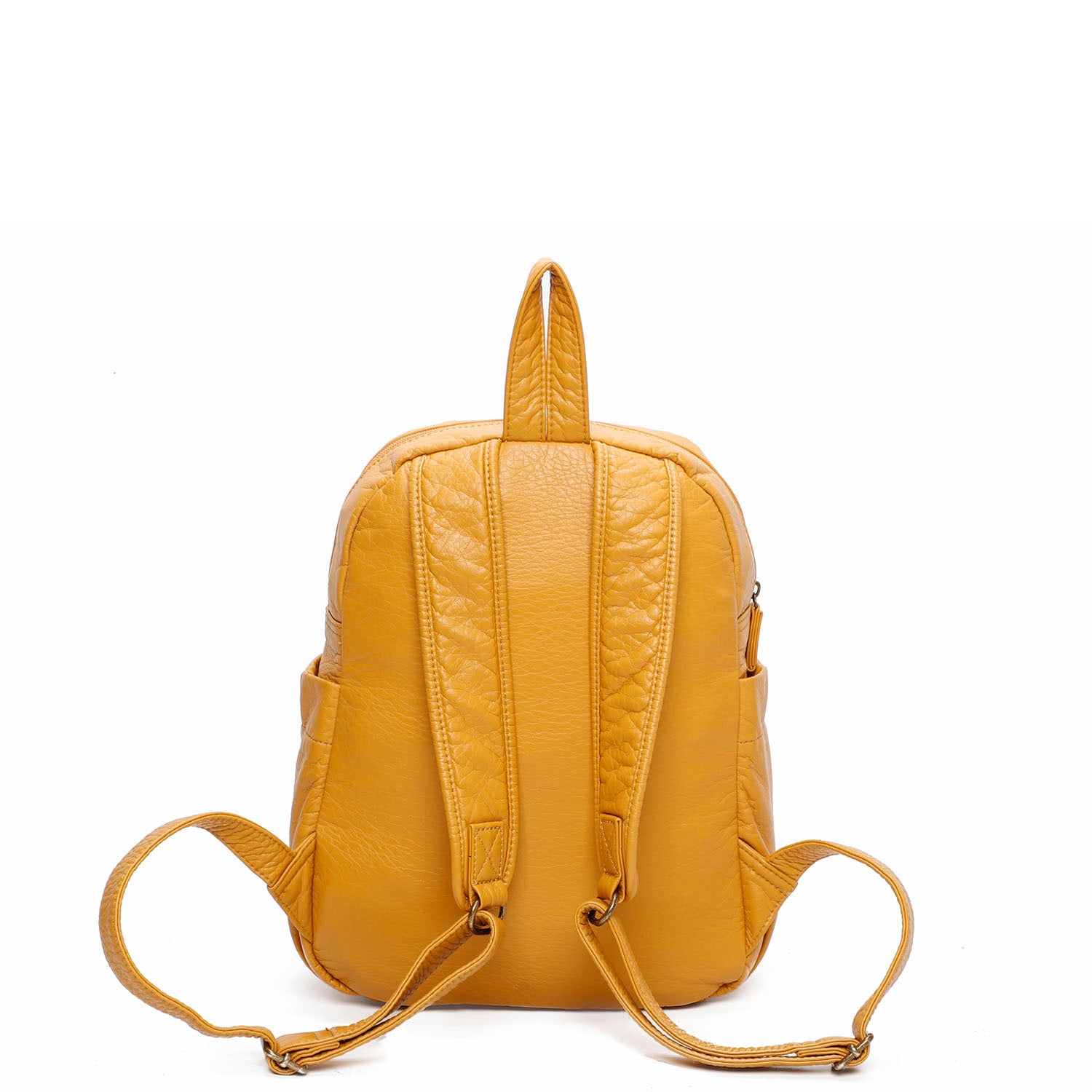 Comfabie PU Leather Backpack Purse for Women, Large Fashion Convertible  Anti-theft backpack, Travel Backpack Purses everyday backpack Designer  Ladies Large travel backpack Shoulder bag (Plain Yellow) : Amazon.in:  Fashion