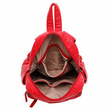 The Marie Backpack - Red