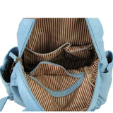 The Marie Backpack - Baby Blue - Ampere Creations