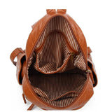 The Marie Backpack - Brown - Ampere Creations