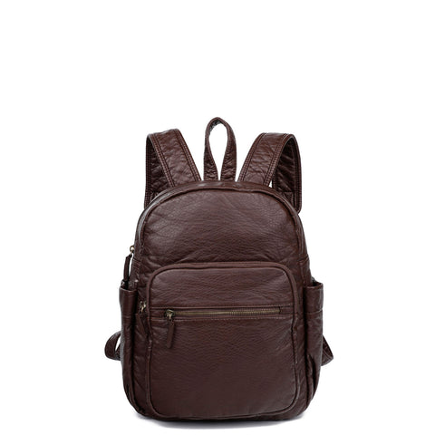 The Marie Backpack - Chocolate Brown - Ampere Creations