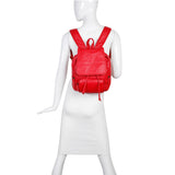 The Marion Backpack - Red