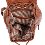 The Marion Backpack - Brown - Ampere Creations