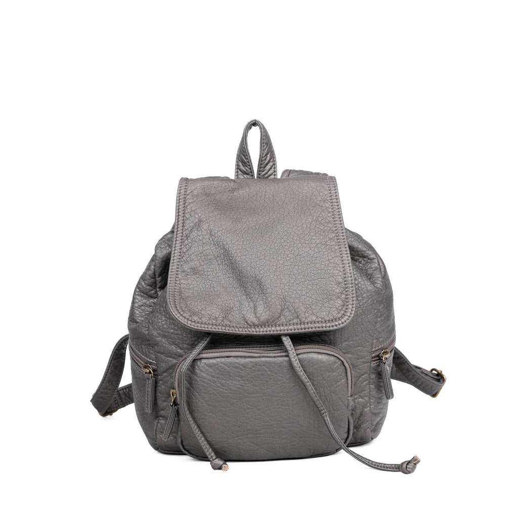 The Marion Backpack - Dark Silver - Ampere Creations