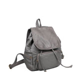 The Marion Backpack - Dark Silver - Ampere Creations