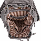 The Marion Backpack - Dark Silver - Ampere Creations
