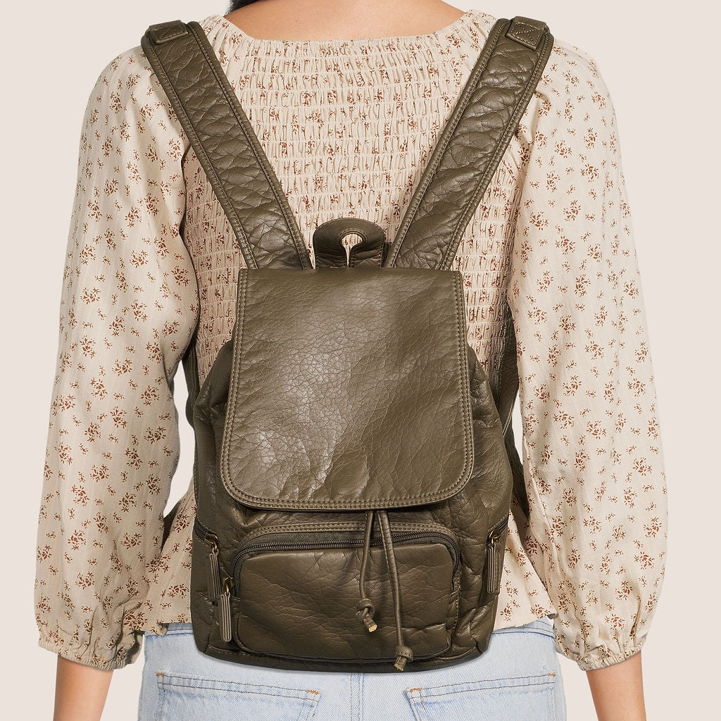 Handmade Womens Nice Leather Backpacks Small Rucksack Purse for Women –  igemstonejewelry