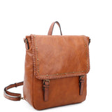 Carolina Backpack - Cognac - Ampere Creations