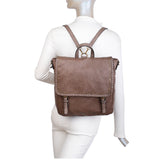 Carolina Backpack - Taupe - Ampere Creations