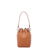 Chloe Mini Bucket Crossbody - Brown