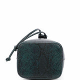 Chloe Mini Bucket Crossbody - Emerald Green