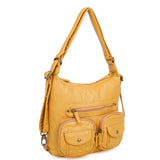 Mini Convertible Backpack - Mustard - Ampere Creations