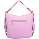 Convertible Crossbody Backpack - Light Purple - Ampere Creations
