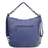 Convertible Crossbody Backpack - Navy Blue - Ampere Creations