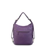 The Lisa Convertible Backpack Crossbody - Purple - Ampere Creations