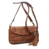 The Audry Crossbody - Brown - Ampere Creations