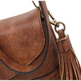 The Audry Crossbody - Brown - Ampere Creations