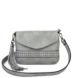 The Audry Crossbody - Light Grey - Ampere Creations
