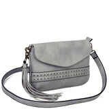 The Audry Crossbody - Light Grey - Ampere Creations